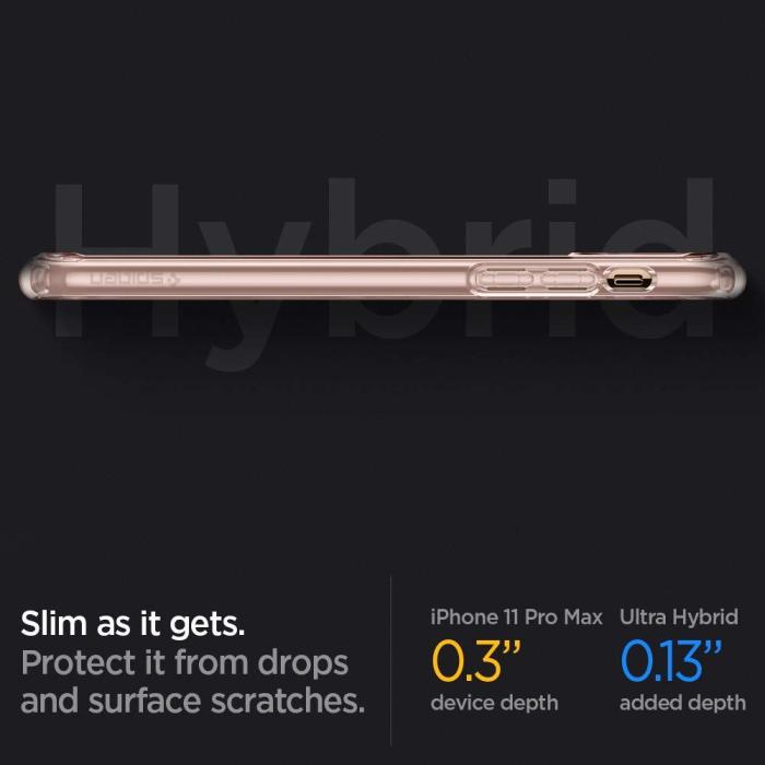 UTGATT5 - SPIGEN Ultra Hybrid iPhone 11 Pro Rose Crystal