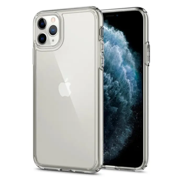 Spigen - SPIGEN Ultra Hybrid Skal iPhone 11 Pro - Crystal Clear