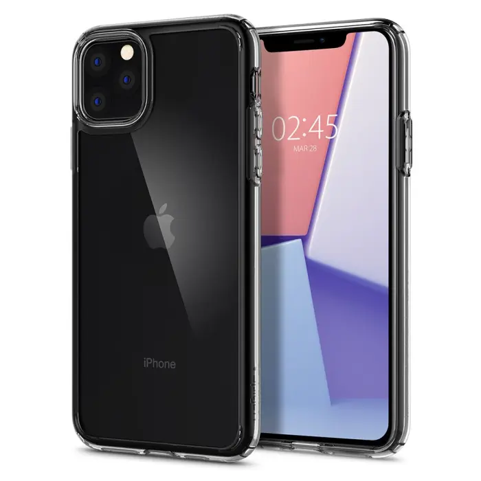 Spigen - SPIGEN Ultra Hybrid Skal iPhone 11 Pro - Crystal Clear