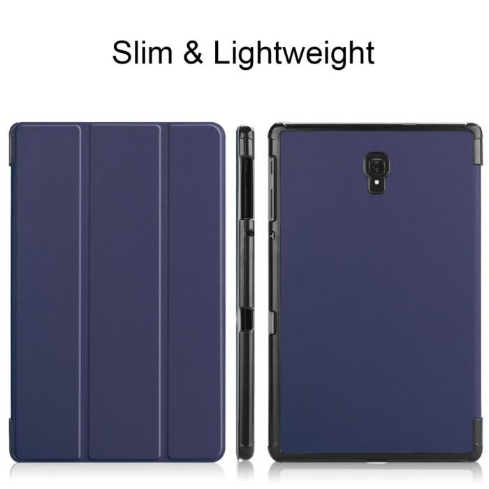 OEM - Tri-fold Fodral för Samsung Galaxy Tab A 10.5 - Mörkblå