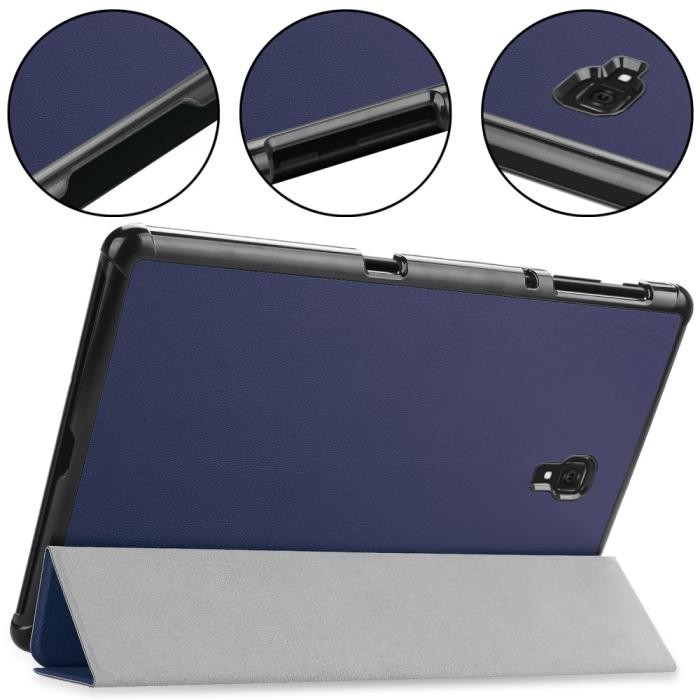 OEM - Tri-fold Fodral för Samsung Galaxy Tab A 10.5 - Mörkblå