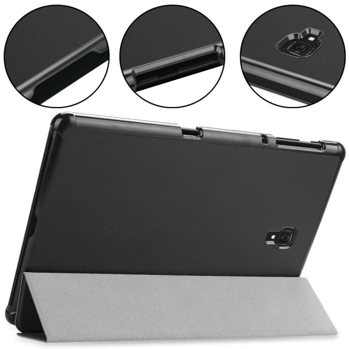 OEM - Tri-fold Fodral för Samsung Galaxy Tab A 10.5 - Svart
