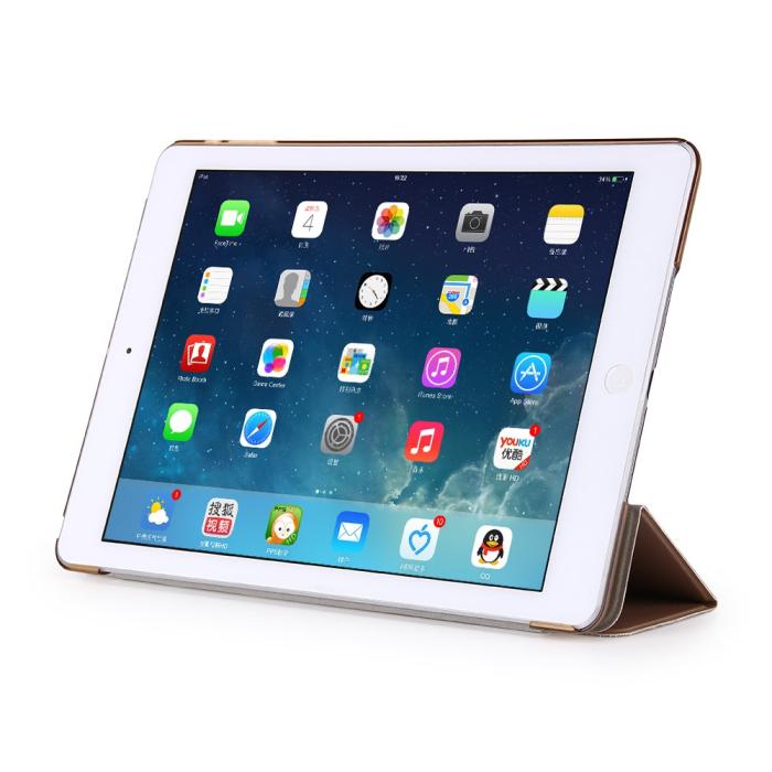 OEM - Tri-fold fodral till iPad 9.7 2017. Guld