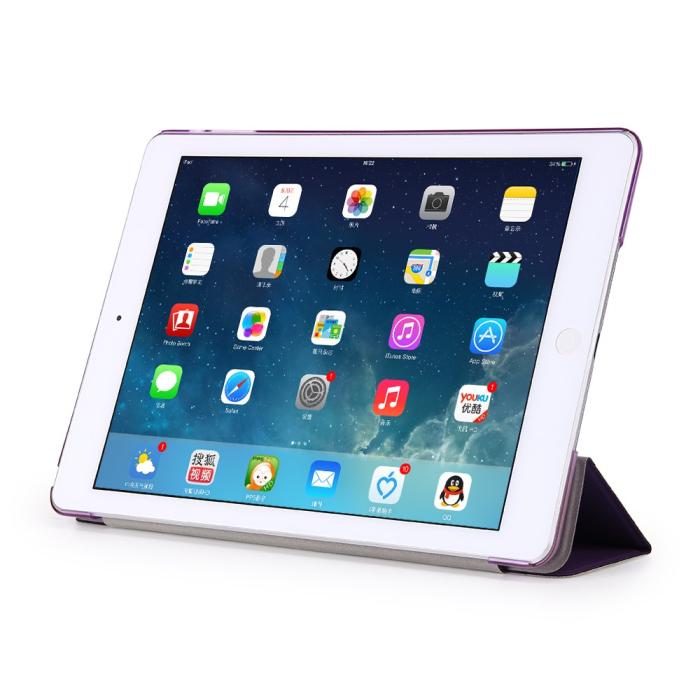 OEM - Tri-fold fodral till iPad 9.7 2017. Lila