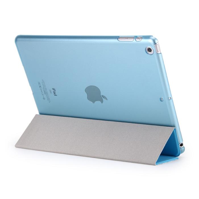 OEM - Tri-fold fodral till iPad 9.7 2017. Ljusblå