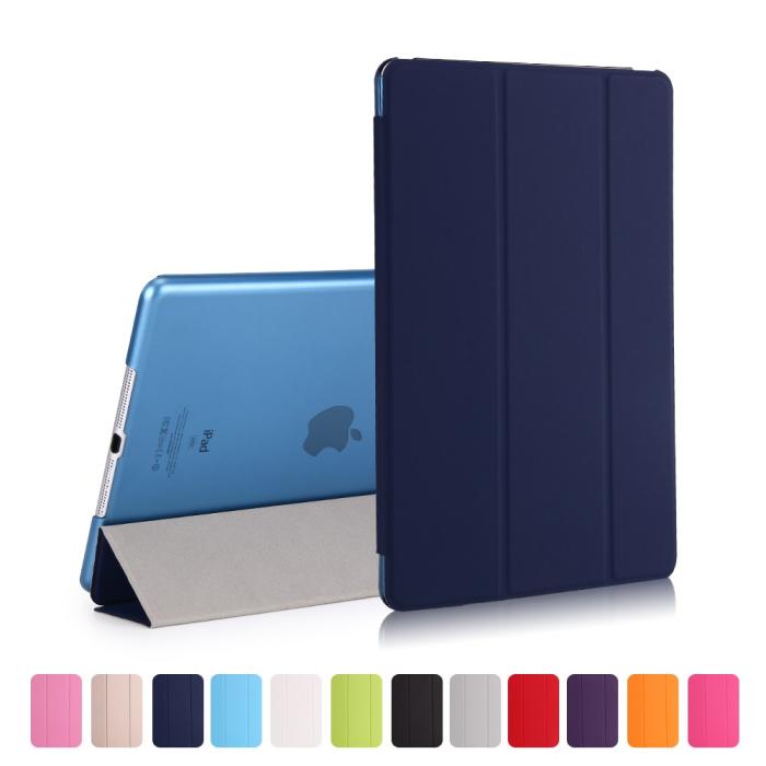 OEM - Tri-fold fodral till iPad 9.7 2017. Mörkblå