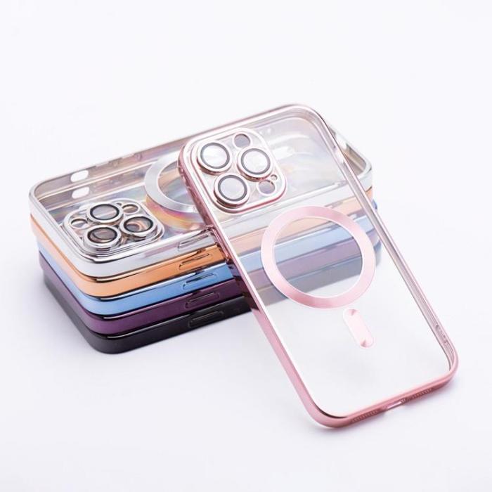 OEM - Galaxy S24 Plus Mobilskal Magsafe Electro - Rosa