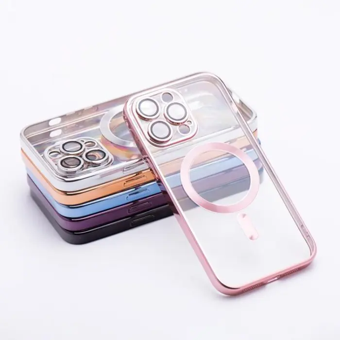 OEM - Galaxy S24 Plus Mobilskal Magsafe Electro - Rosa