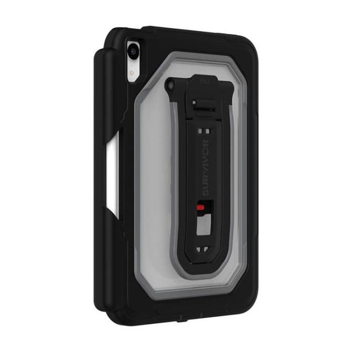 UTGATT1 - Survivor Tabletskal All-Terrain iPad Mini 6 2021 - Svart