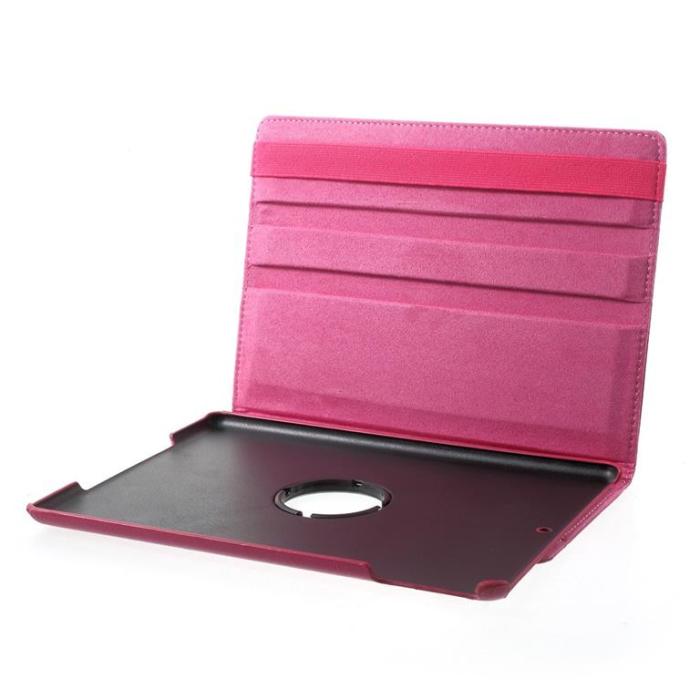 OEM - iPad 9.7 (2017/2018/Air/Air2) Fodral Litchi - Rosa
