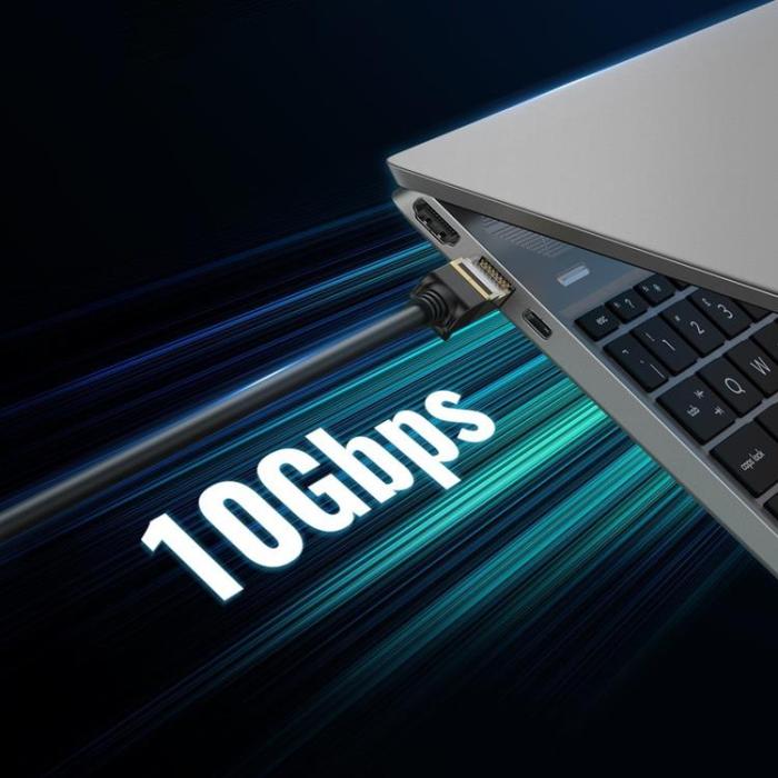 Ugreen - Ugreen STP RJ45 Cat 7 Nätverkskabel 15m - Svart