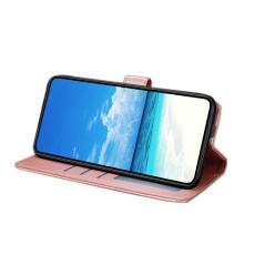 OEM - Samsung Galaxy A37 Pl&aring;nboksfodral Konstl&auml;der Flip Skydd - Ros&eacute;guld
