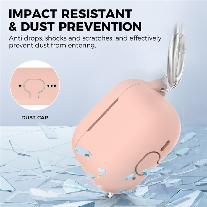 AHASTYLE - AHASTYLE AirPods 4 Skal Silikon PT196 - Rosa