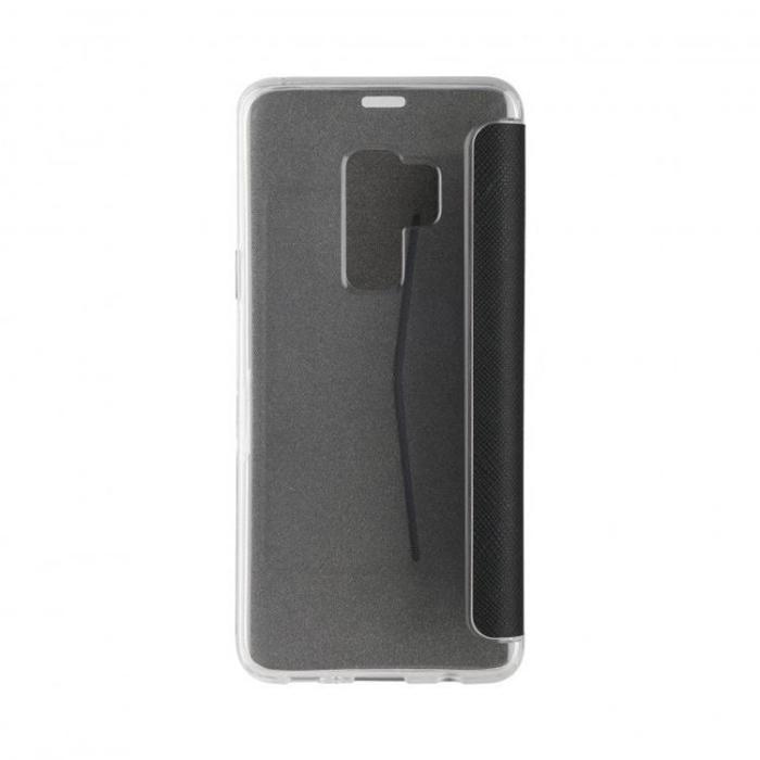 Xqisit - Xqisit Flap Adour Fodral Galaxy S9 Plus - Svart