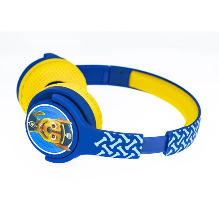 UTGATT5 - PAW PATROL Hörlurar Junior Bluetooth On-Ear 85dB Trådlös Chase - Blå