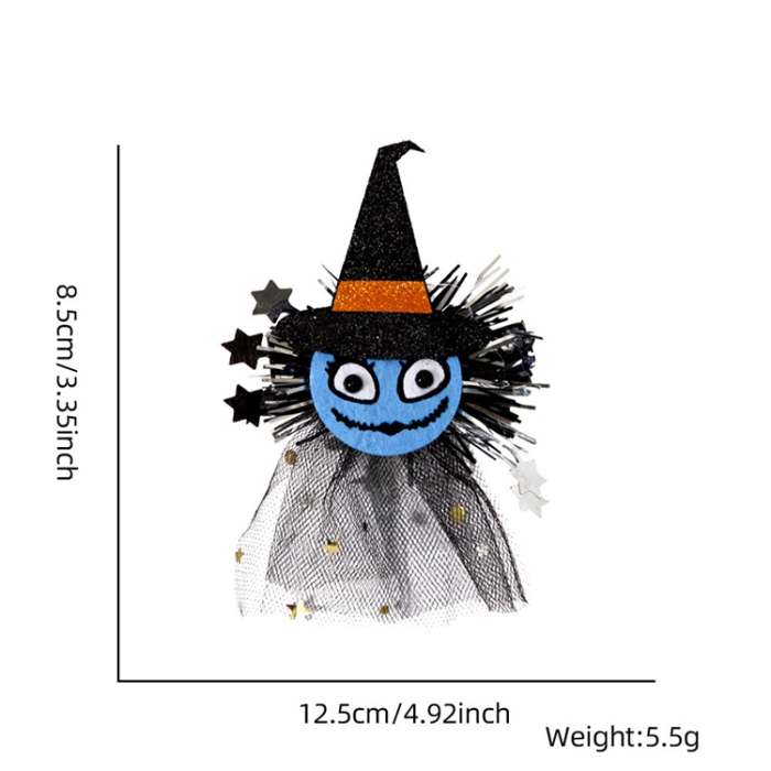 OEM - 5Pcs Halloween Costume Hårspännen Nät - Witch