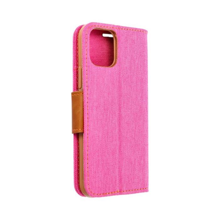 OEM - CANVAS Plånboksfodral För Galaxy A34 5G - Rosa