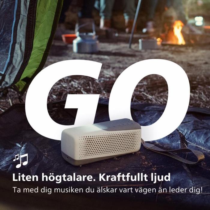 Philips - Philips GO Trådlös Högtalare TAS4807 - Vit