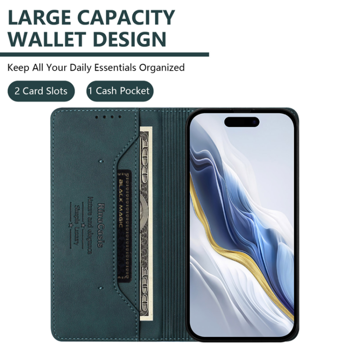 A-One Brand - OnePlus 15 Konstläder Plånboksfodral RFID-Skydd Rinacasis