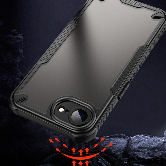 OEM - iPhone 16e Mobilskal Defender Matt - Svart