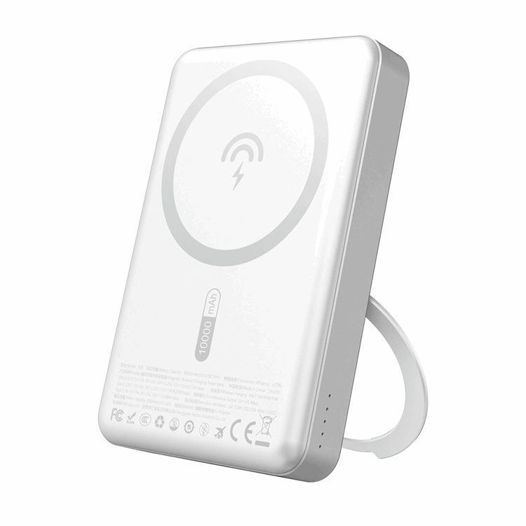 Dudao Magsafe Powerbank 10000mAh 22.5W K28 PD Ringstativ (Silver) | 505295 | AlltMobil