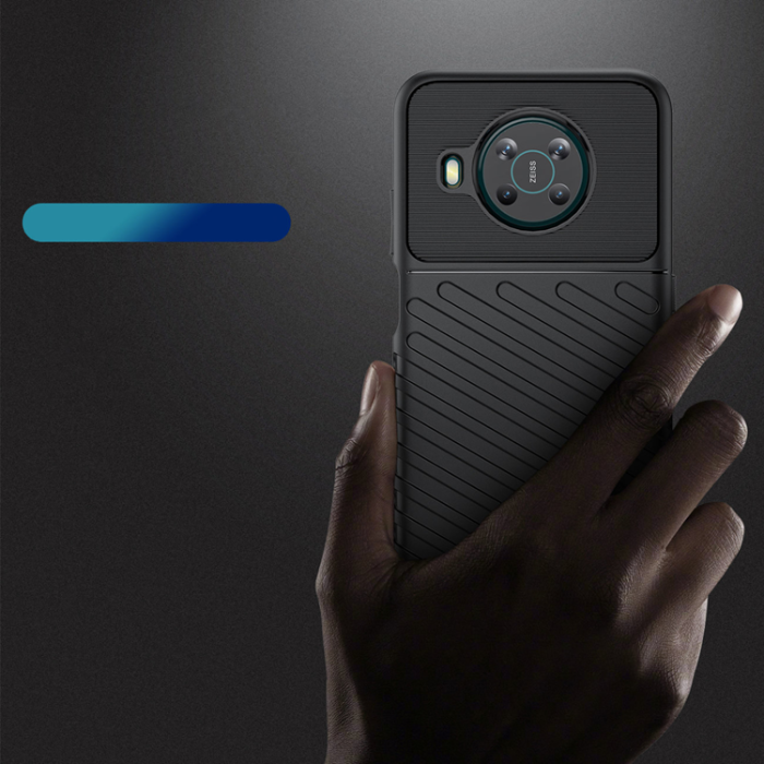 OEM - Nokia X100 Mobilskal Thunder Flexible Armored - Svart