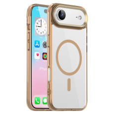 A-One Brand - iPhone Air Mobilskal MagSafe TPU+PC Transparent - Ökenguld
