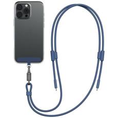 ENERGEA - ENERGEA USB-C till USB-C 240W Kabel 1.5m Lanyard Lasso - Bl&aring;