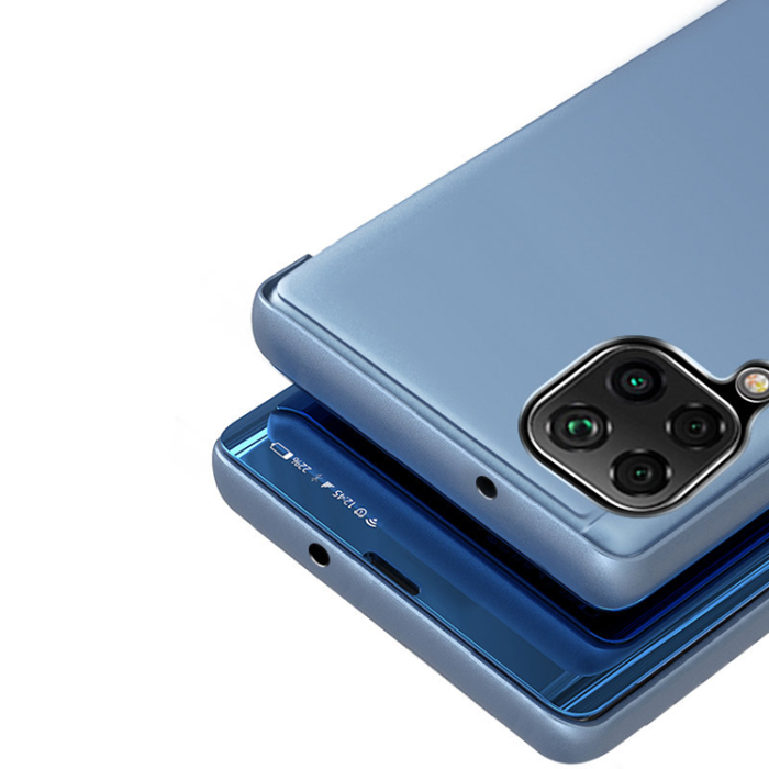 OEM - Galaxy A22 4G Mobilfodral Clear View - Svart