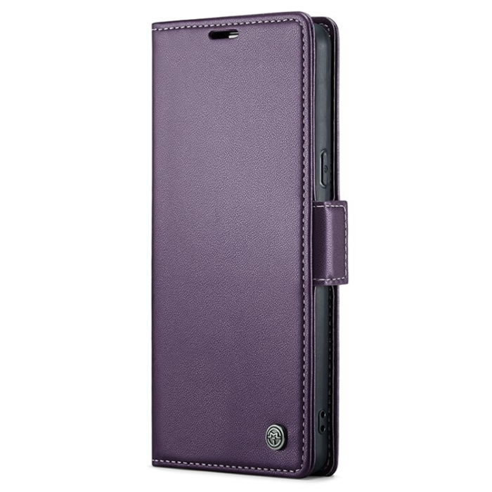 Caseme - Caseme Google Pixel 7A Plånboksfodral RFID Litchi - Lila