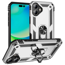 - iPhone 17 Mobilskal med Kickstand - Silver