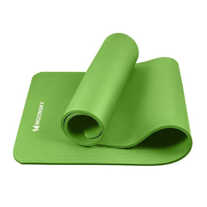 UTGATT5 - Wozinsky Gymnastik Halkfri Matta 181x63x1 cm - Grön