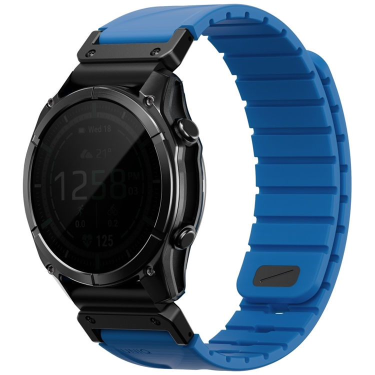 Uniq Armband För Garmin Watch (22mm) Fluo X - Blå