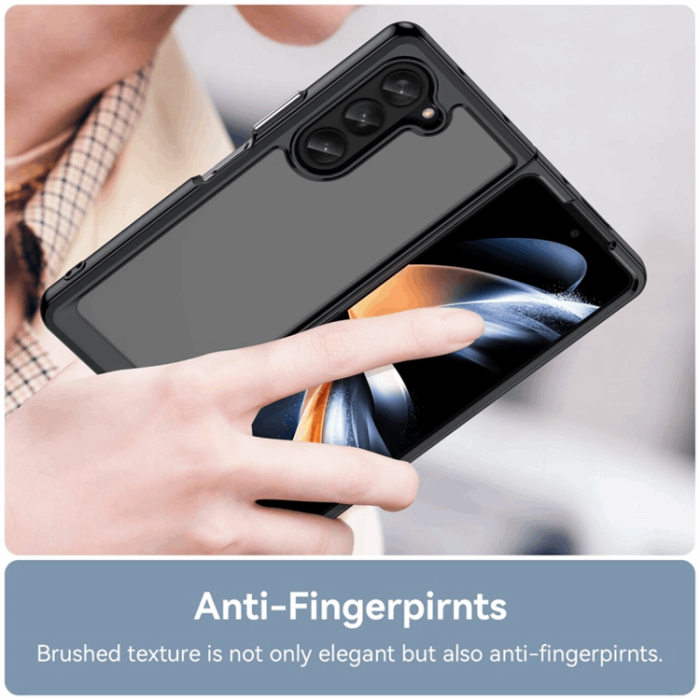 OEM - Galaxy Z Fold 5 Mobilskal Acrylic TPU - Svart
