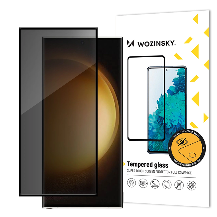 Wozinsky Galaxy S24 Ultra Härdat Glas Skärmskydd Privacy | 5468 | AlltMobil