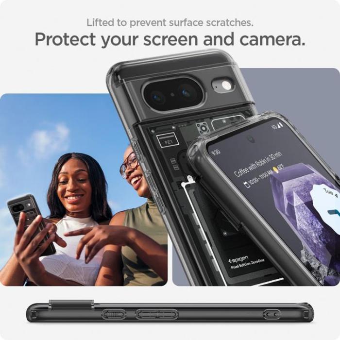 UTGATT - Spigen Google Pixel 8 Mobilskal Ultra Hybird - Zero One