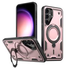 N/A - Mobilskal till Samsung Galaxy S23 FE Plast Milit&auml;rskydd - Ros&eacute;guld