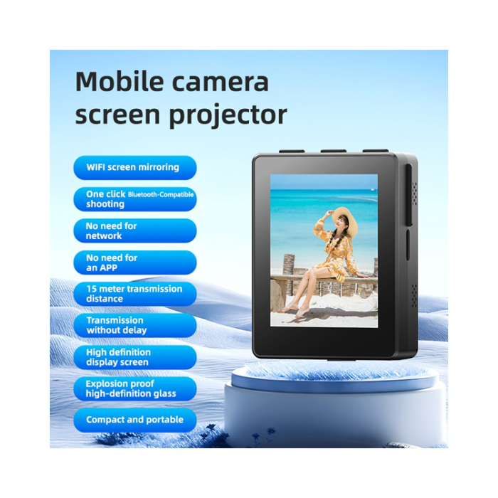 OEM - Selfie-Skärm För Mobil Bakre kamera Trådlös Bildvisning CL07