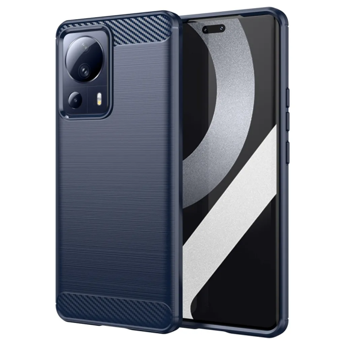 Taltech - Xiaomi 13 Lite 5G Mobilskal Texturerat - Blå