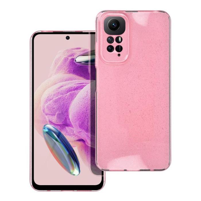 OEM - Xiaomi Redmi Note 12S Mobilskal Clear 2mm Blink - Rosa