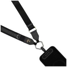 Audi - Lamborghini Crossbody Mobilrem Webbing Strap - Svart
