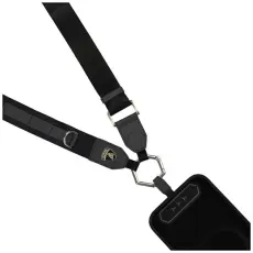 Audi - Lamborghini Crossbody Mobilrem Webbing Strap - Svart