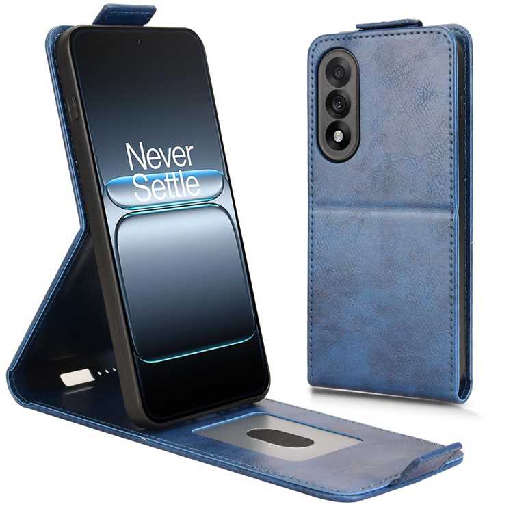 OnePlus Nord 5 Plånboksfodral Vertical Flip Läder - Mörkblå | 2353 | AlltMobil