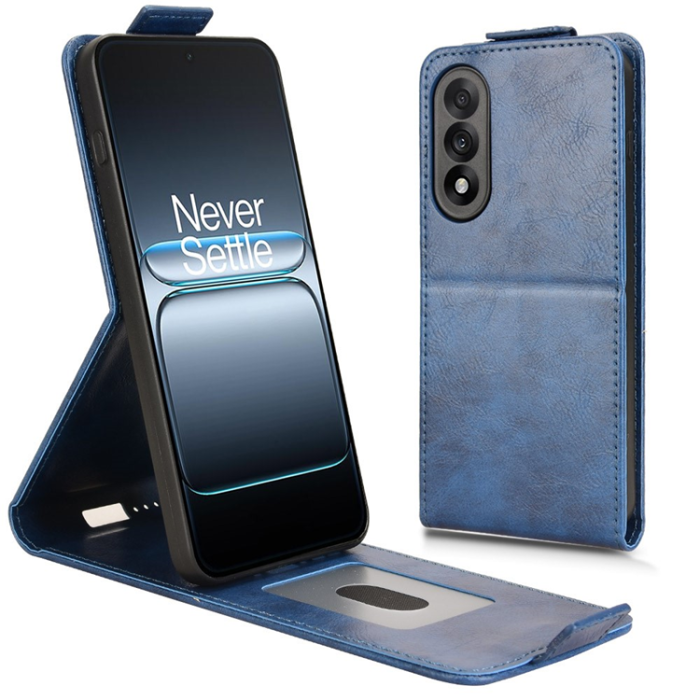 A-One Brand - OnePlus Nord 5 Plånboksfodral Vertical Flip Läder - Mörkblå