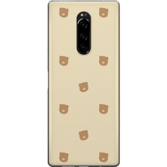 iSecrets - Mobilskal till Sony Xperia 1 med Björnmönster