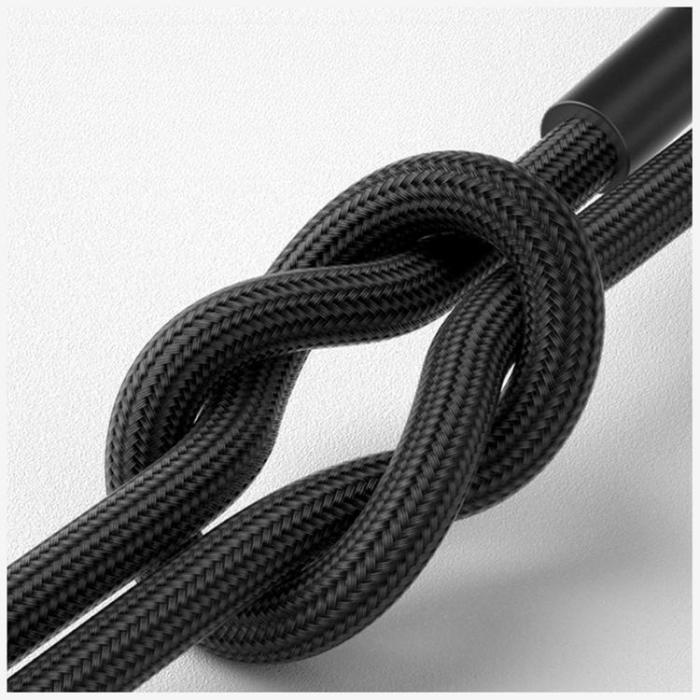 3MK - 3MK USB-C till USB-C 60W kabel 20V/3A 5m N-SERIES Hyper - Svart