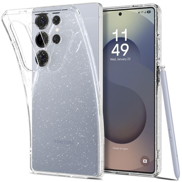 Spigen Galaxy S25 Ultra Mobilskal Liquid Crystal - Glitter Crystal | 2353 | AlltMobil