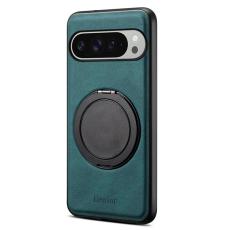 DENIOR - DENIOR Google Pixel 9 Pro XL Magnetfodral Konstl&auml;der - Bl&aring;