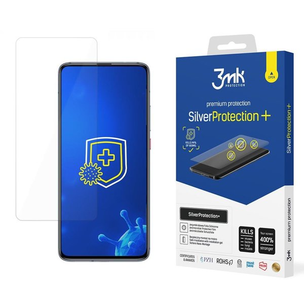 3MK Xiaomi Poco F2 Pro 5G Plastfilm skärmskydd Silver Protection+ | 5468 | AlltMobil