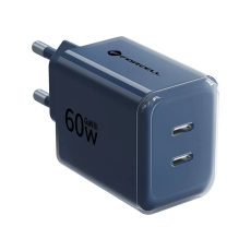 Forcell - Forcell Snabbladdare 60W Med Kabel USB-C F-Energy GaN III Crystal